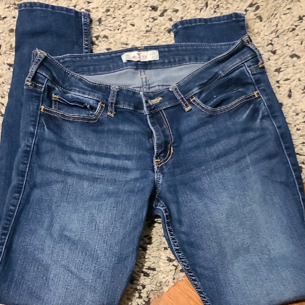 Hollister Blue Skinny Jeans Classic Denim Style